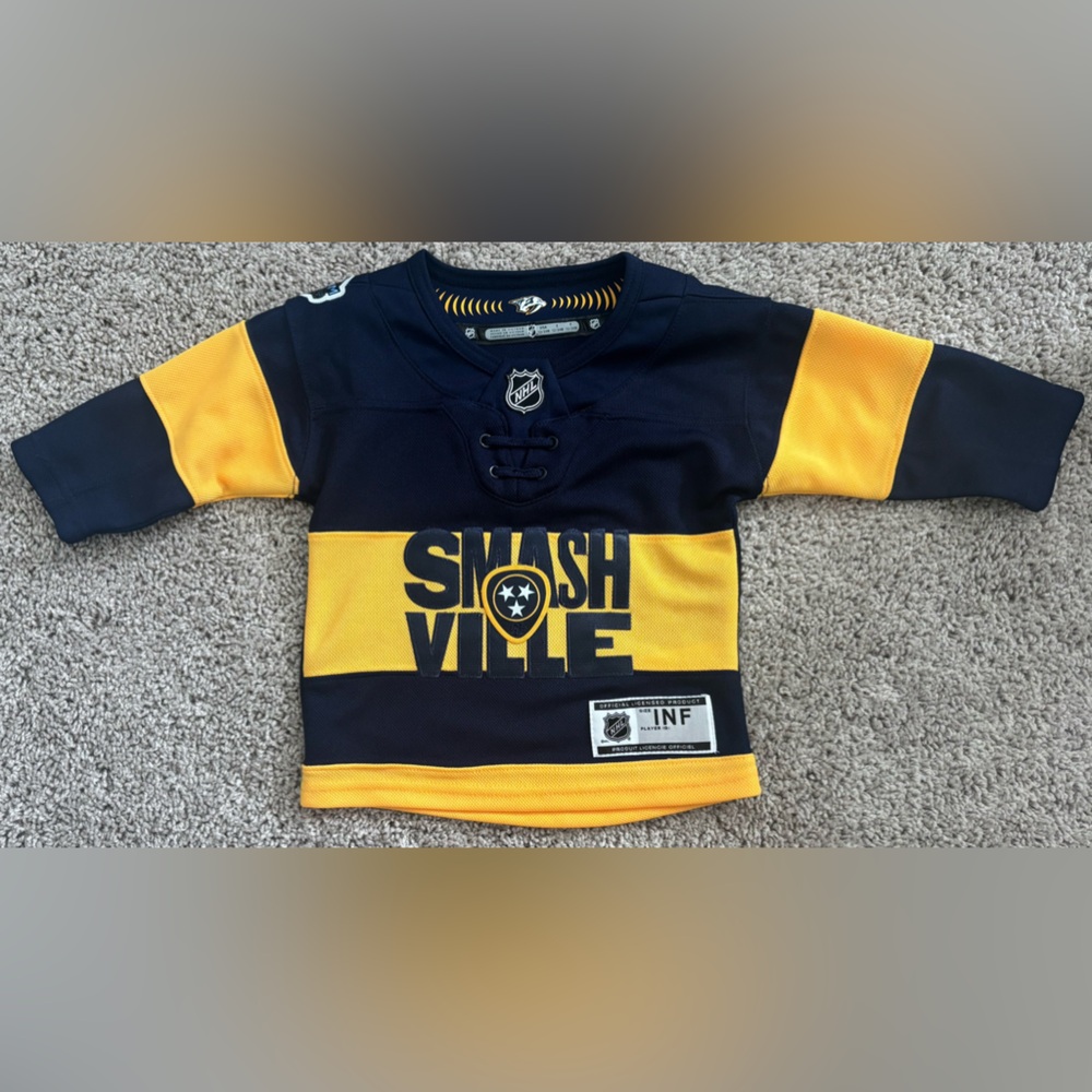 Nashville Predators “Smashville” Stadium Series Jersey
